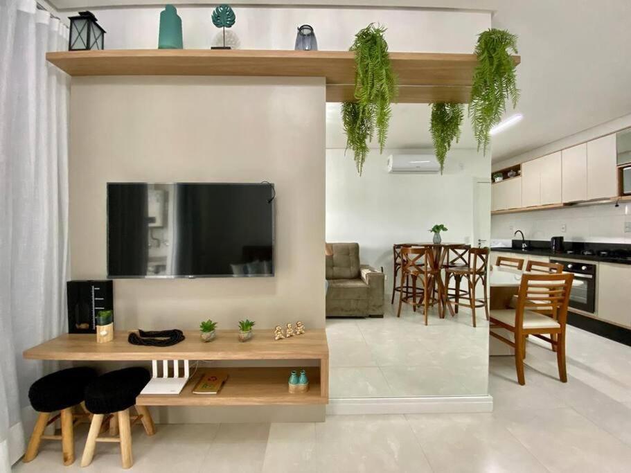 Apto 80M Da Praia Grande Vista Mar! โกเวร์นาดอร์ เซลโซ รามอส ภายนอก รูปภาพ