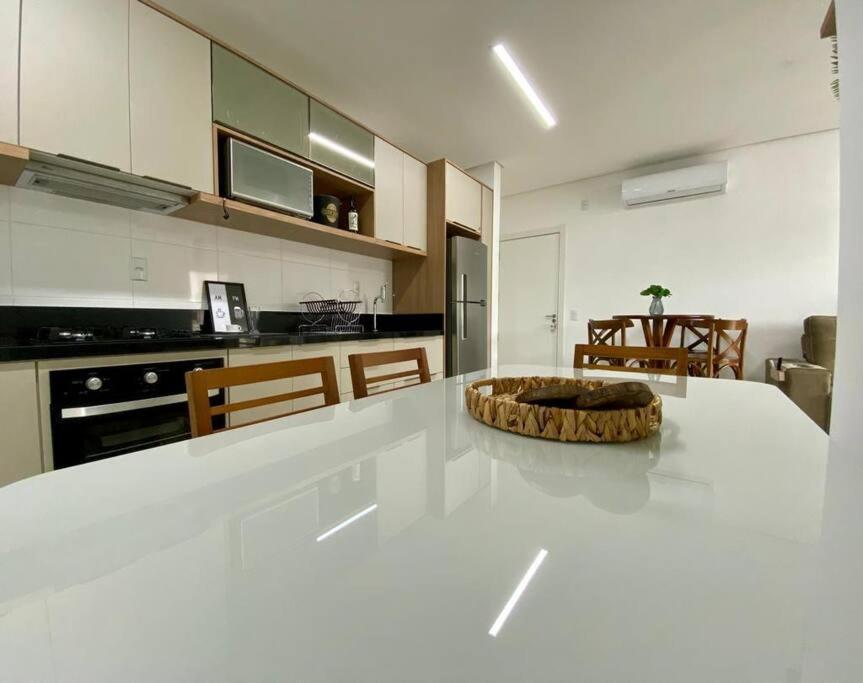 Apto 80M Da Praia Grande Vista Mar! โกเวร์นาดอร์ เซลโซ รามอส ภายนอก รูปภาพ